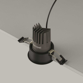 Встраиваемый светильник Maytoni Technical Downlight Dip DL115-10W-3K-B