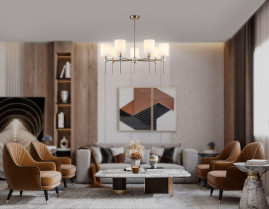 Подвесная люстра Ambrella Light High Light Classic LH72373