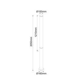 Наземный уличный светильник Mantra GANT 9279