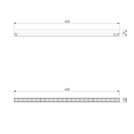 Трековый светильник Elektrostandard Brass Line a071850