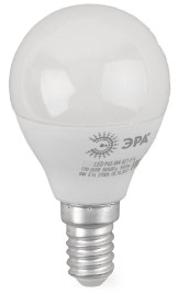 Лампа светодиодная ЭРА E14 8W 2700K матовая LED P45-8W-827-E14 R Б0050697