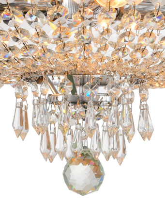 Потолочный светильник Natali Kovaltseva Barocco 81404/4C Chrome