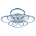 Потолочная светодиодная люстра Profit Light 8002/4+4 CHR