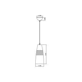 Подвесной светильник Vele Luce Lucky VL5393P21