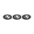 Комплект из светильника и рамки Lightstar Intero 111 (217936+217907+217907+217907) i936070707
