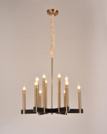 Люстра подвесная Alfa Light F1724-25 E14 Copeer+Black