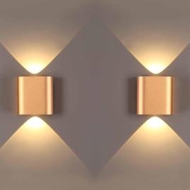 Настенный светодиодный светильник Odeon Light Hightech Magnum 4212/2WL