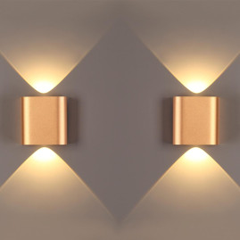 Настенный светодиодный светильник Odeon Light Hightech Magnum 4212/2WL