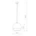 Подвесной светильник Nowodvorski Globe PLus M 7606