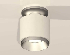 Комплект накладного светильника Ambrella light Techno Spot XS7510100 SWH/MCH белый песок/хром матовый (N7928, C7510, N7033)