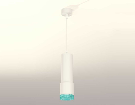Комплект подвесного светильника Ambrella light Techno Spot XP7401004 SWH/BL белый песок/голубой (A2301, C6342, A2030, C7401, N7194)