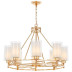 Подвесная люстра Lumina Deco Marietta LDP 8025-8 F.GD+WT
