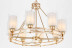 Подвесная люстра Lumina Deco Marietta LDP 8025-8 F.GD+WT