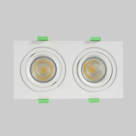 Встраиваемый светильник Crystal Lux CLT 002C2 WH V2
