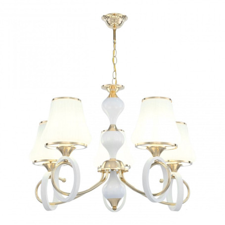 Подвесная люстра Arte Milano Florentia-2387 302387/5 Wh/Gd