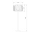 Торшер TK Lighting 2899 Harmony Black