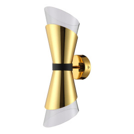 Бра Crystal Lux Gris AP2 Gold