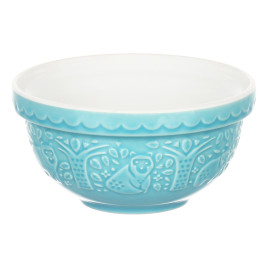 Набор чаш In the Forest, 9,5 см, 4 шт, коричневый, голубой