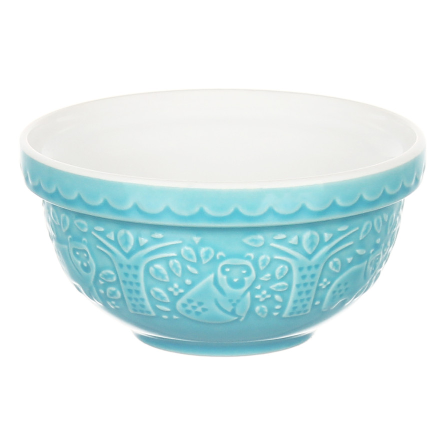 Набор чаш In the Forest, 9,5 см, 4 шт, коричневый, голубой