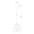 Подвесной светильник TK Lighting 1644 Galaxy 1