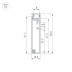 Профиль Arlight Plintus-H55-2000 Anod 046389