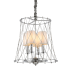 Подвесная люстра Lumina Deco Berton LDP 8013-4 CHR