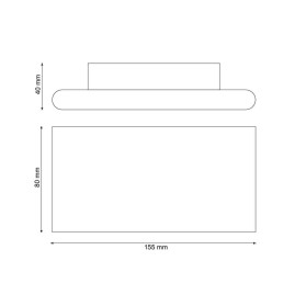 Настенный светильник Lucia Tucci Aero W204 Bianco LED