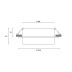 Встраиваемый светильник Hesby Lighting Nimbus IP20, 15Вт, GX53, белый HSBL_0127