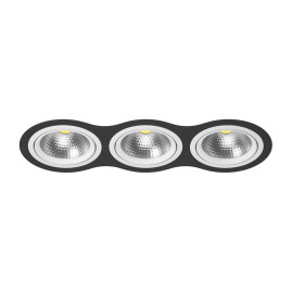 Комплект из светильника и рамки Lightstar Intero 111 (217937+217906+217906+217906) i937060606