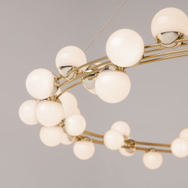 Подвесная светодиодная люстра Maytoni Tessara MOD081PL-L60G3K