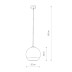 Подвесной светильник Nowodvorski Globe PLus S 7605