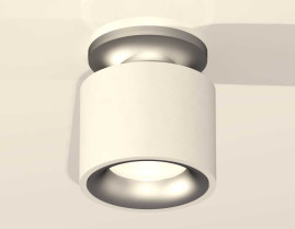 Комплект накладного светильника Ambrella light Techno Spot XS7510101 SWH/MCH белый песок/хром матовый (N7928, C7510, N7013)