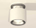 Комплект накладного светильника Ambrella light Techno Spot XS7510101 SWH/MCH белый песок/хром матовый (N7928, C7510, N7013)