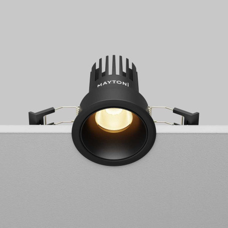 Встраиваемый светильник Maytoni Technical Dip DL115-10W-2.7K-B