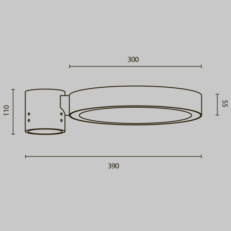 Парковый светильник Maytoni Outdoor Dion O472H-L50GF3K