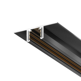 Шинопровод 2м Exility X встраиваемый под ГКЛ 12,5мм Maytoni Technical EXILITY X Busbar trunkings Exility X TRX239-422.12B