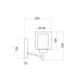 Бра Vele Luce Felice VL1425W01