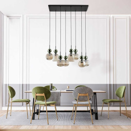 Подвесной светильник TK Lighting 11151 Sophia Green Cognac a071836
