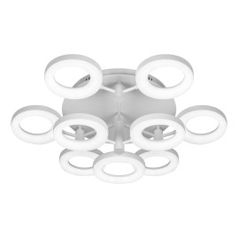 Потолочная светодиодная люстра iLedex Jomo FS-014-X9 108W WH