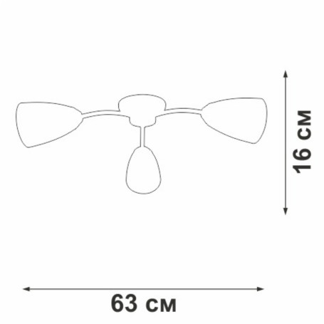Потолочная люстра Vitaluce V3944-9/3PL