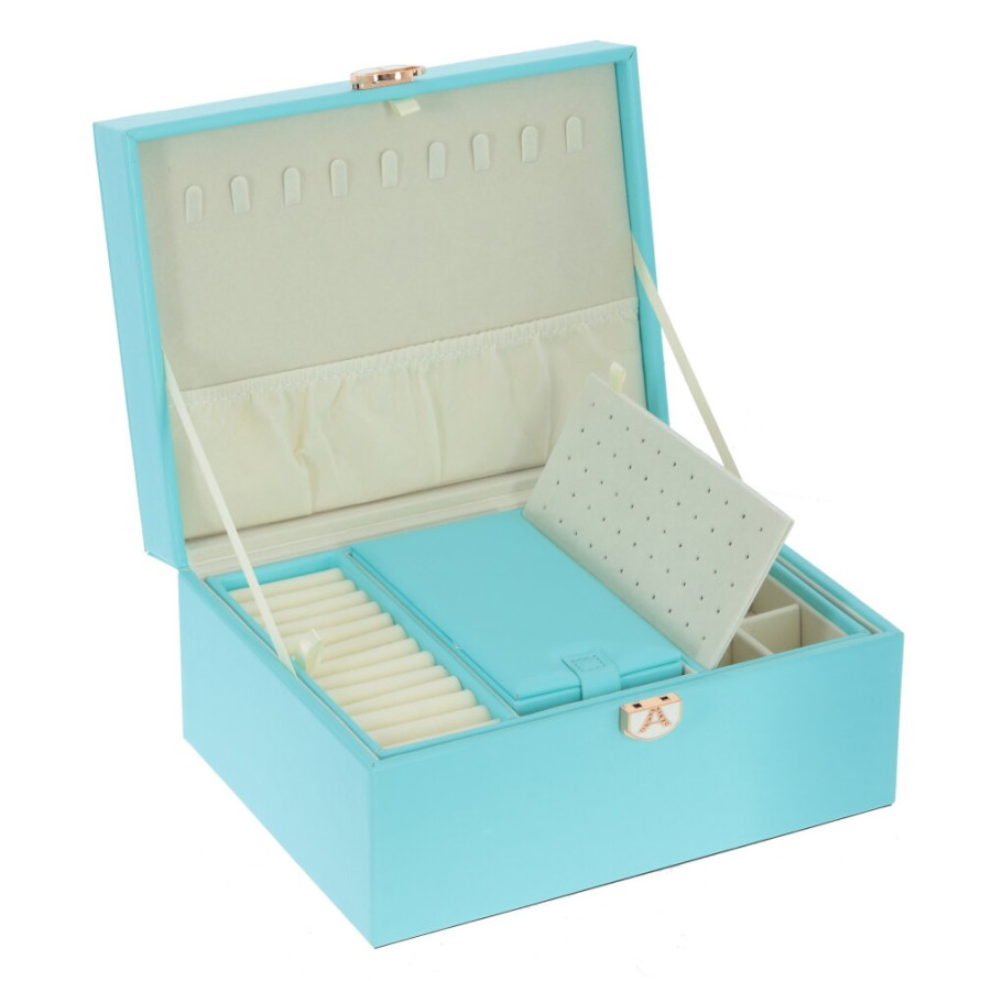 Шкатулка для украшений с дорожным футляром, L26 W20,5 H13 см