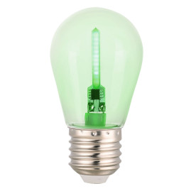 Лампа General GLDEN-G45FB-5-230-E27 GREEN