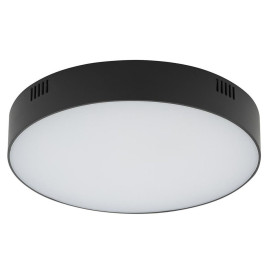 Потолочный cветильник Nowodvorski Lid Round Led Black 10417