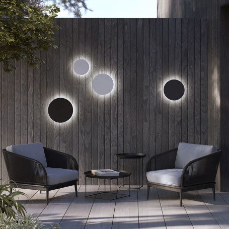 Уличный настенный светильник Nowodvorski Aria Led XL Black 11572