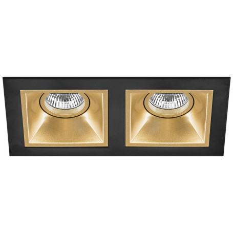 Комплект из светильников и рамки Lightstar Domino Quadro (214527+214503+214503) D5270303