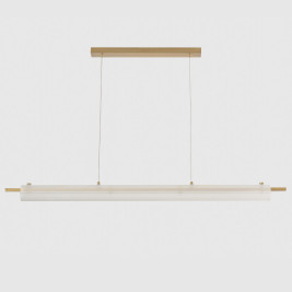 Подвесной светодиодный светильник Crystal Lux Tunnel SP40 Led Brass