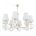 Подвесная люстра Arte Milano Florentia-2387 302387/8 Wh/Gd