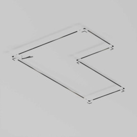 Шинопровод 3 м Exility X накладной Maytoni Technical EXILITY X Busbar trunkings Exility X TRX239-413B