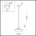 Подвесной светильник Odeon Light SAUCER 5055/9L
