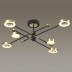 Потолочная светодиодная люстра Odeon Light Midcent Denzel 4321/55CL